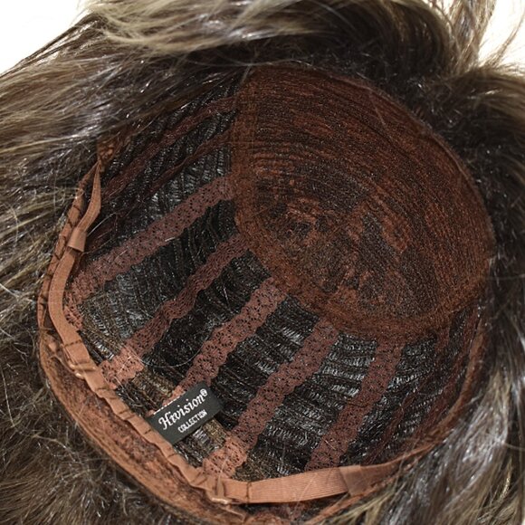 Hivision 100% Synthetic Long Two Tone Gray Layered Wig - Picture 6 of 6